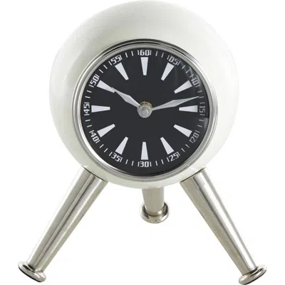 VIVIAN LUNE HOME VIVIAN LUNE HOME MODERN ALUMINUM METAL CLOCK