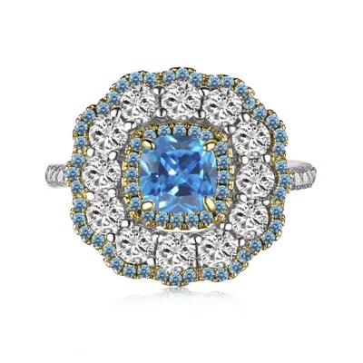 VIVIANA HALIL WOMEN'S BLUE / SILVER THE MARILYN RING IN STERLING SILVER, SOMETHING BLUE