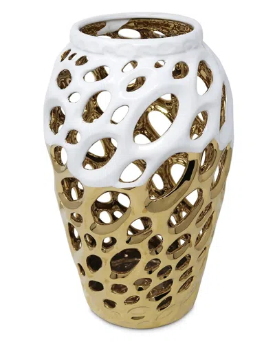 VIVIENCE VIVIENCE PORCELAIN DECORATIVE VASE