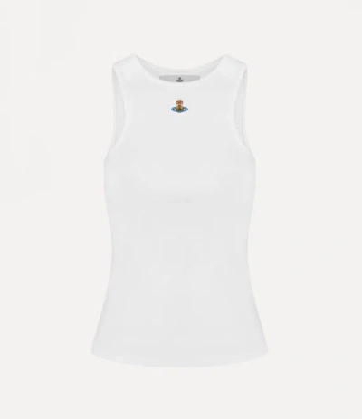VIVIENNE WESTWOOD 90S VEST COTTON / ELASTANE WHITE S WOMEN