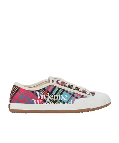 VIVIENNE WESTWOOD ANIMAL GYM LOW-TOP SNEAKERS