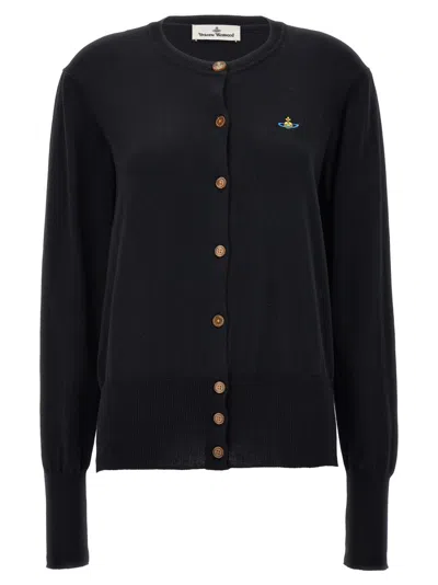 VIVIENNE WESTWOOD BLACK BEA CARDIGAN