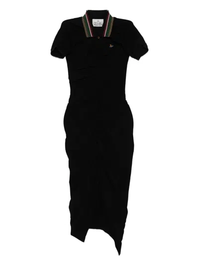 VIVIENNE WESTWOOD COTTON POLO DRESS