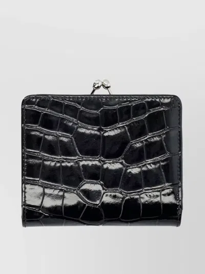 VIVIENNE WESTWOOD CROCODILE TEXTURE WALLET POCKET