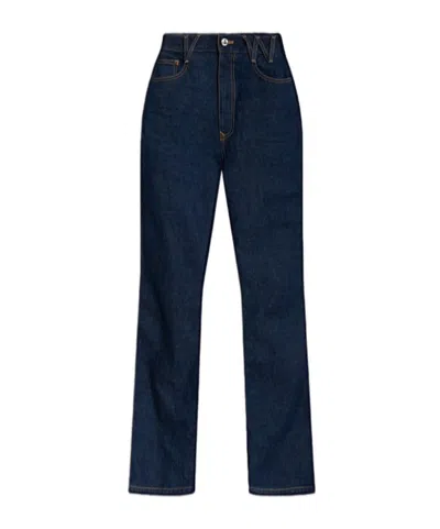 VIVIENNE WESTWOOD VIVIENNE WESTWOOD LOGO EMBROIDERED JEANS