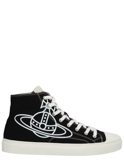 VIVIENNE WESTWOOD VIVIENNE WESTWOOD "HIGH TOP PLIMSOLL" SNEAKER