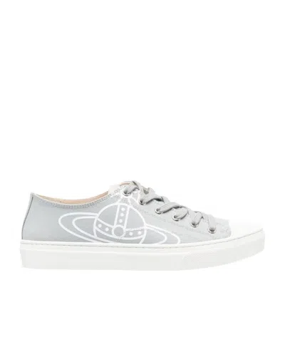 VIVIENNE WESTWOOD LACED CANVAS SHOES