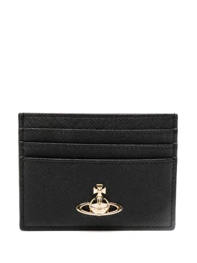 VIVIENNE WESTWOOD VIVIENNE WESTWOOD LOGO CREDIT CARD CASE