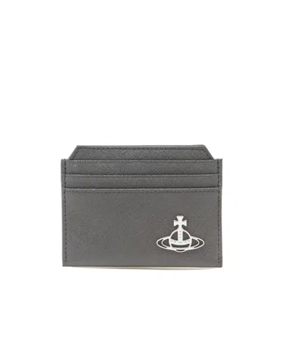 VIVIENNE WESTWOOD VIVIENNE WESTWOOD LOGO-PLAQUE CARDHOLDER
