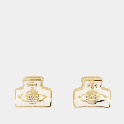 VIVIENNE WESTWOOD MINI CLAW HAIR CLIPS - VIVIENNE WESTWOOD - METAL - GOLD