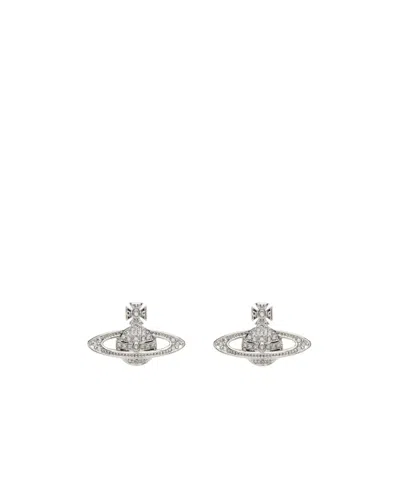 VIVIENNE WESTWOOD VIVIENNE WESTWOOD MINI BAS RELIEF EARRINGS