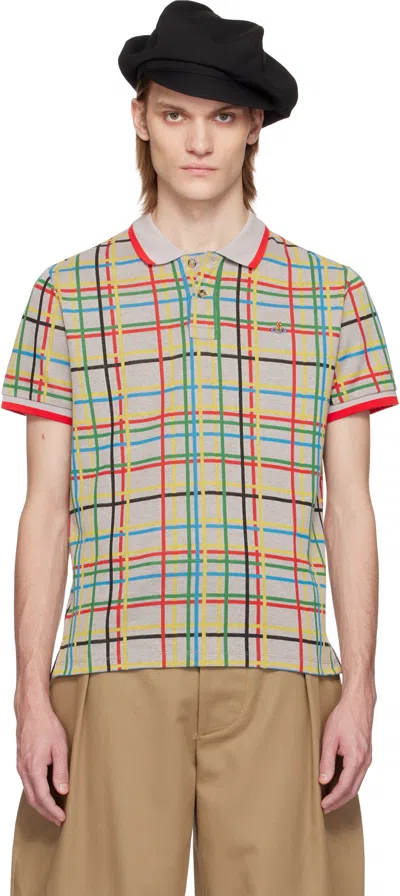 VIVIENNE WESTWOOD MULTICOLOR CLASSIC POLO