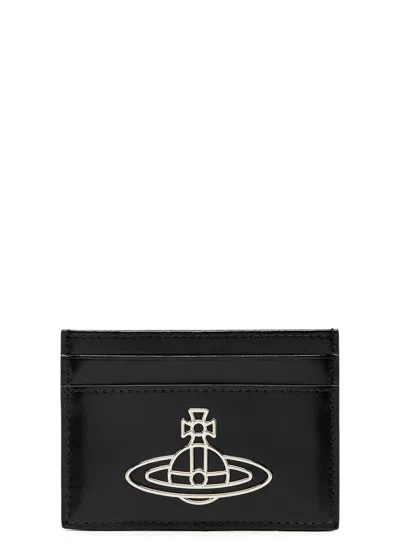 VIVIENNE WESTWOOD VIVIENNE WESTWOOD ORB LEATHER CARD HOLDER