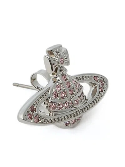 VIVIENNE WESTWOOD ORB MOTIF BAS-RELIEF EARRINGS