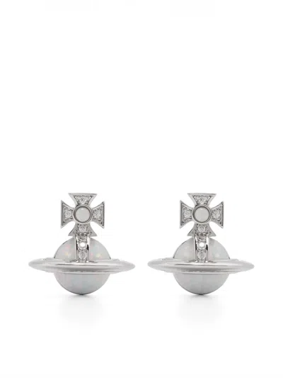 VIVIENNE WESTWOOD ORB-MOTIF EARRINGS