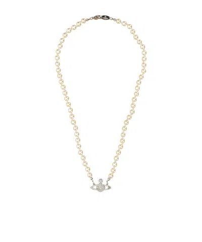 VIVIENNE WESTWOOD VIVIENNE WESTWOOD ORB-PENDANT CLASP FASTENED NECKLACE