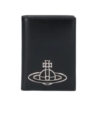 VIVIENNE WESTWOOD VIVIENNE WESTWOOD ORB PLAQUE BI-FOLD WALLET