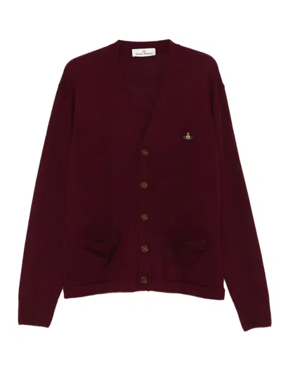 VIVIENNE WESTWOOD PATCH-POCKET CARDIGAN
