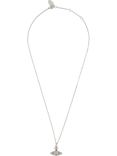 VIVIENNE WESTWOOD VIVIENNE WESTWOOD "PINA" NECKLACE WITH SMALL BAS RELIEF PENDANT
