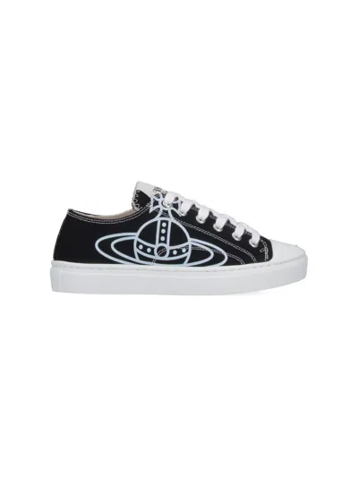 VIVIENNE WESTWOOD "PLIMSOLL" LOW-TOP SNEAKERS