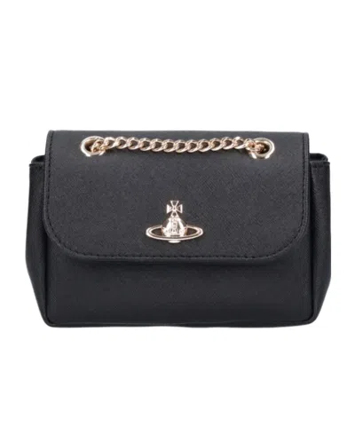 VIVIENNE WESTWOOD VIVIENNE WESTWOOD CHAIN-LINKED CROSSBODY BAG