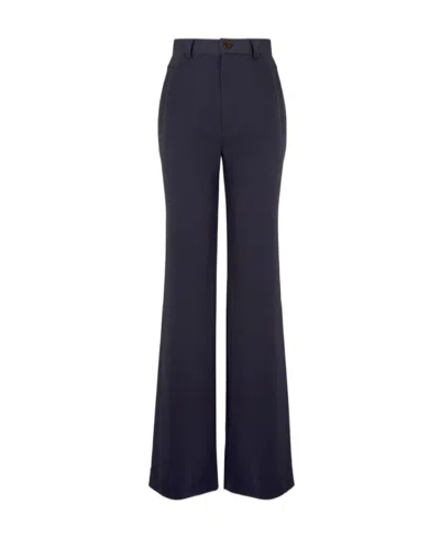 VIVIENNE WESTWOOD STRAIGHT-LEG TAILORED TROUSERS