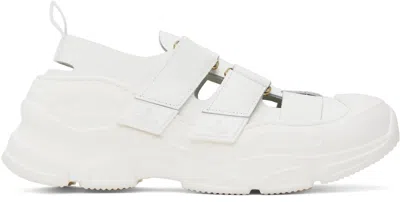 VIVIENNE WESTWOOD WHITE CATCH STOMPER SNEAKERS