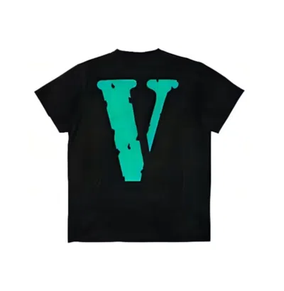 VLONE VLONE Large V Alphabet Short Sleeve Tee 'Black Green'