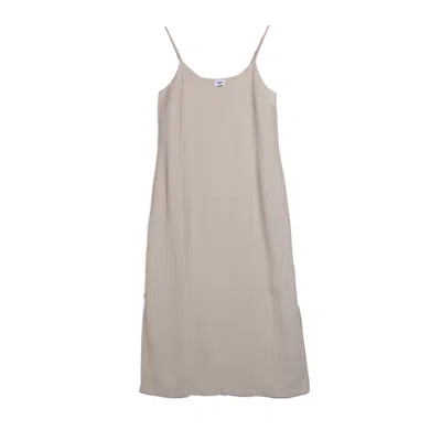 VÆNN WOMEN'S NEUTRALS BOWERY SLIP DRESS OYSTER