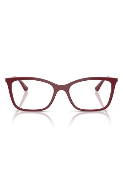 VOGUE VOGUE 51MM RECTANGULAR OPTICAL GLASSES