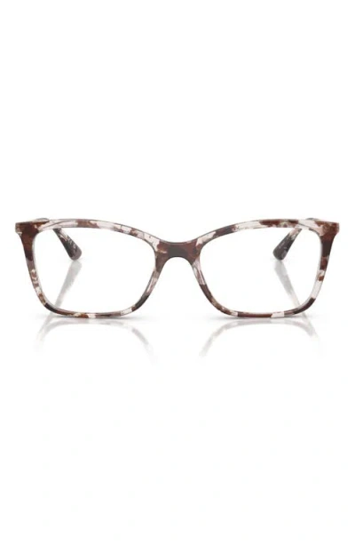 VOGUE VOGUE 51MM RECTANGULAR OPTICAL GLASSES