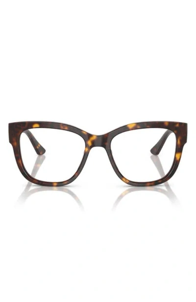 VOGUE VOGUE 51MM SQUARE OPTICAL GLASSES