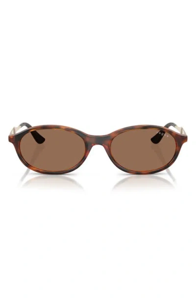 VOGUE VOGUE 52MM OVAL SUNGLASSES