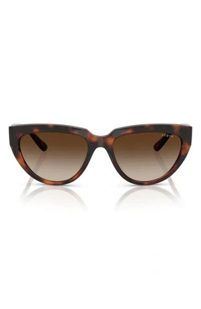 VOGUE VOGUE 54MM IRREGULAR SUNGLASSES