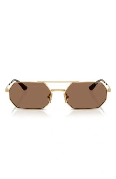 VOGUE VOGUE 55MM IRREGULAR SUNGLASSES