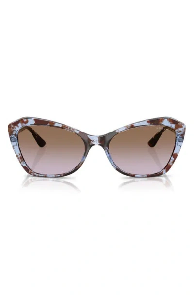 VOGUE VOGUE 56MM CAT EYE SUNGLASSES
