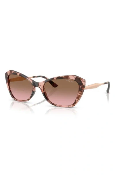 VOGUE VOGUE 56MM CAT EYE SUNGLASSES
