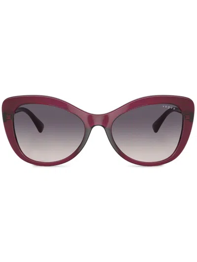VOGUE EYEWEAR BUTTERFLY-FRAME SUNGLASSES