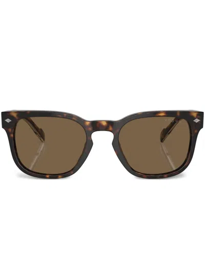 VOGUE EYEWEAR TORTOISESHELL-EFFECT SUNGLASSES
