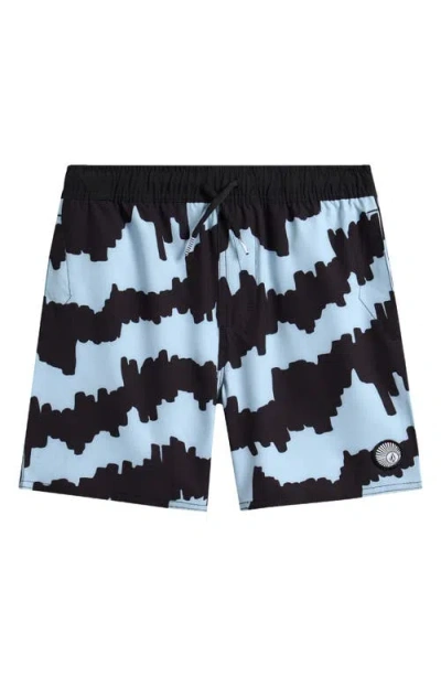 VOLCOM BABY VOLCOM KIDS' LIDO SWIM TRUNKS