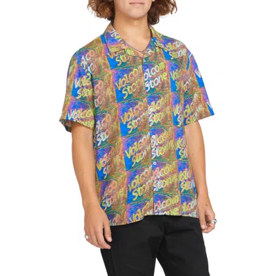 VOLCOM VOLCOM X FERGUS PURCELL FERGADELIC CAMP SHIRT