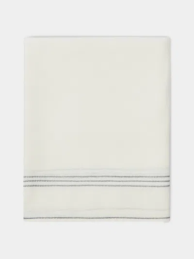VOLGA LINEN HEM-STITCH LINEN RECTANGULAR TABLECLOTH (157.5IN/4M)