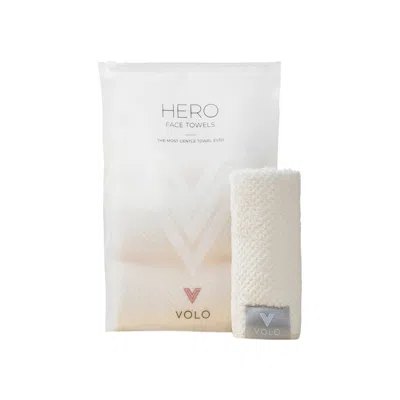 VOLO BEAUTY SALT WHITE FACE TOWEL 3-PACK