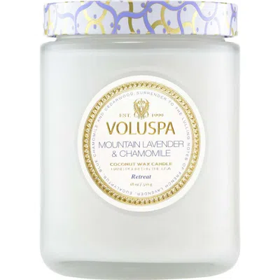VOLUSPA VOLUSPA MOUNTAIN LAVENDER & CHAMOMILE LARGE JAR CANDLE