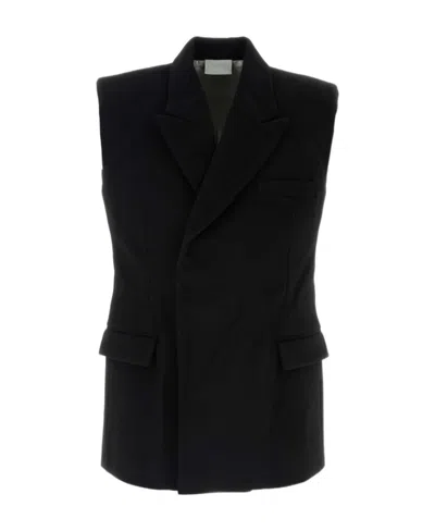 VTMNTS SLEEVELESS WOOL JACKET