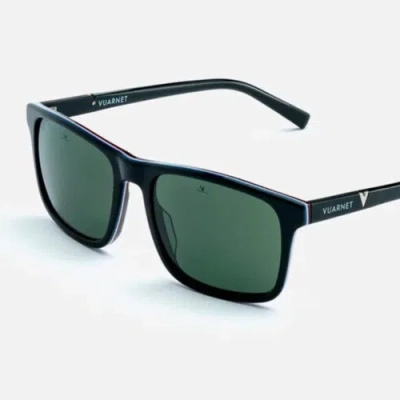 VUARNET VUARNET SUNGLASSES VL161900071121 VL1619 BELVEDERE 1619 BLACK-FLAG + PURE GREY