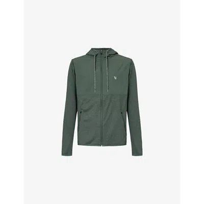 VUORI MENS ASPEN HEATHER SUNDAY ELEMENT REFLECTIVE-PRINT JERSEY JACKET XL