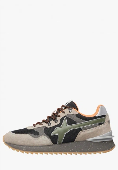 W6YZ MEN'S SNEAKERS W6YZ YAK-M 2015185421D74 DOVE-BLACK