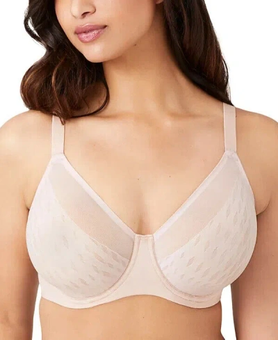 WACOAL ELEVATED ALLURE MINIMIZER BRA WOMEN'S 42D ROSE UNDERWIRE CLASSIC ERK357 (PINK,42D)