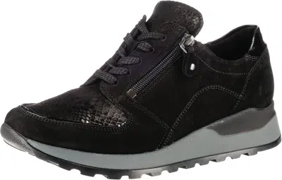 WALDLÄUFER NEU WALDLÄUFER HIROKO-SOFT SNEAKERS LOW 11719171 FÜR DAMEN SCHWARZ